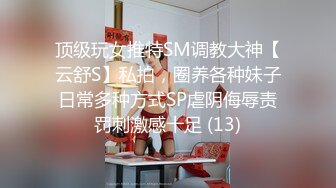 顶级玩女推特SM调教大神【云舒S】私拍，圈养各种妹子日常多种方式SP虐阴侮辱责罚刺激感十足 (13)