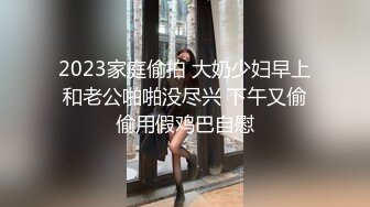 2023家庭偷拍 大奶少妇早上和老公啪啪没尽兴 下午又偷偷用假鸡巴自慰