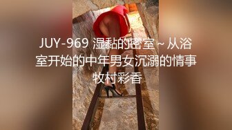 JUY-969 湿黏的密室～从浴室开始的中年男女沉溺的情事 牧村彩香