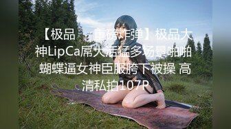 【极品❤️重磅炸弹】极品大神LipCa屌大活猛多场景啪啪 蝴蝶逼女神臣服胯下被操 高清私拍107P