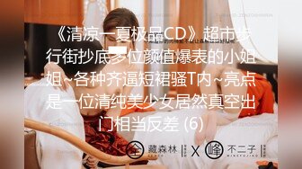 《清凉一夏极品CD》超市步行街抄底多位颜值爆表的小姐姐~各种齐逼短裙骚T内~亮点是一位清纯美少女居然真空出门相当反差 (6)