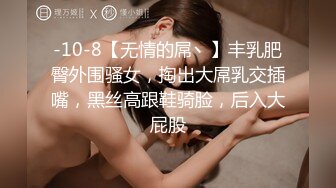 -10-8【无情的屌丶】丰乳肥臀外围骚女，掏出大屌乳交插嘴，黑丝高跟鞋骑脸，后入大屁股