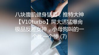 八块腹肌健身猛男，推特大神【V10turbo】屌大活猛爆肏极品反差女神，小母狗叫的一个比一个惨 (7)