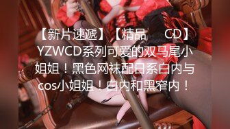 【新片速遞】【精品❤️CD】YZWCD系列可爱的双马尾小姐姐！黑色网袜配日系白内与cos小姐姐！白内和黑窄内！